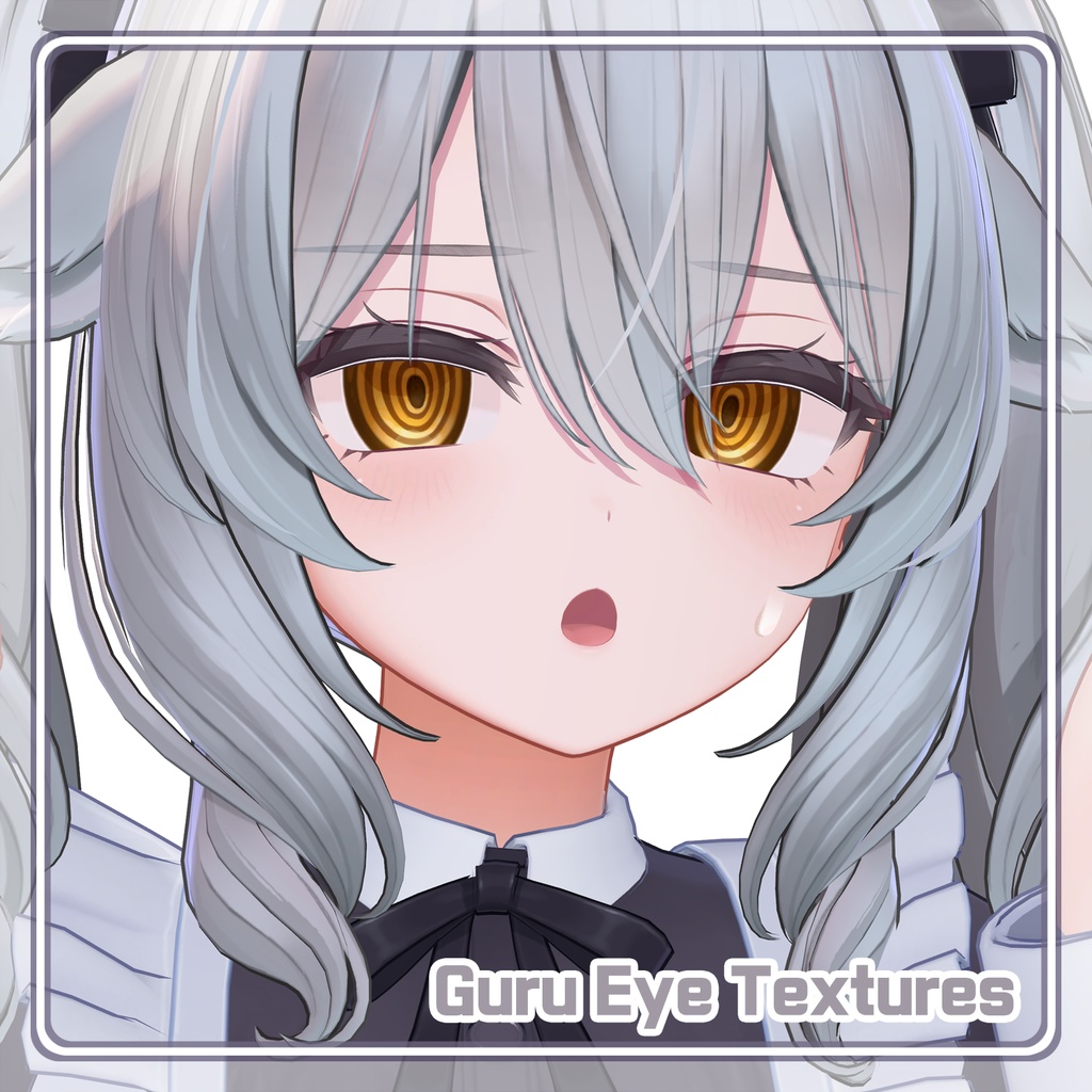 【17 Avatars】 Guru Eye Textures (6色 6Color)