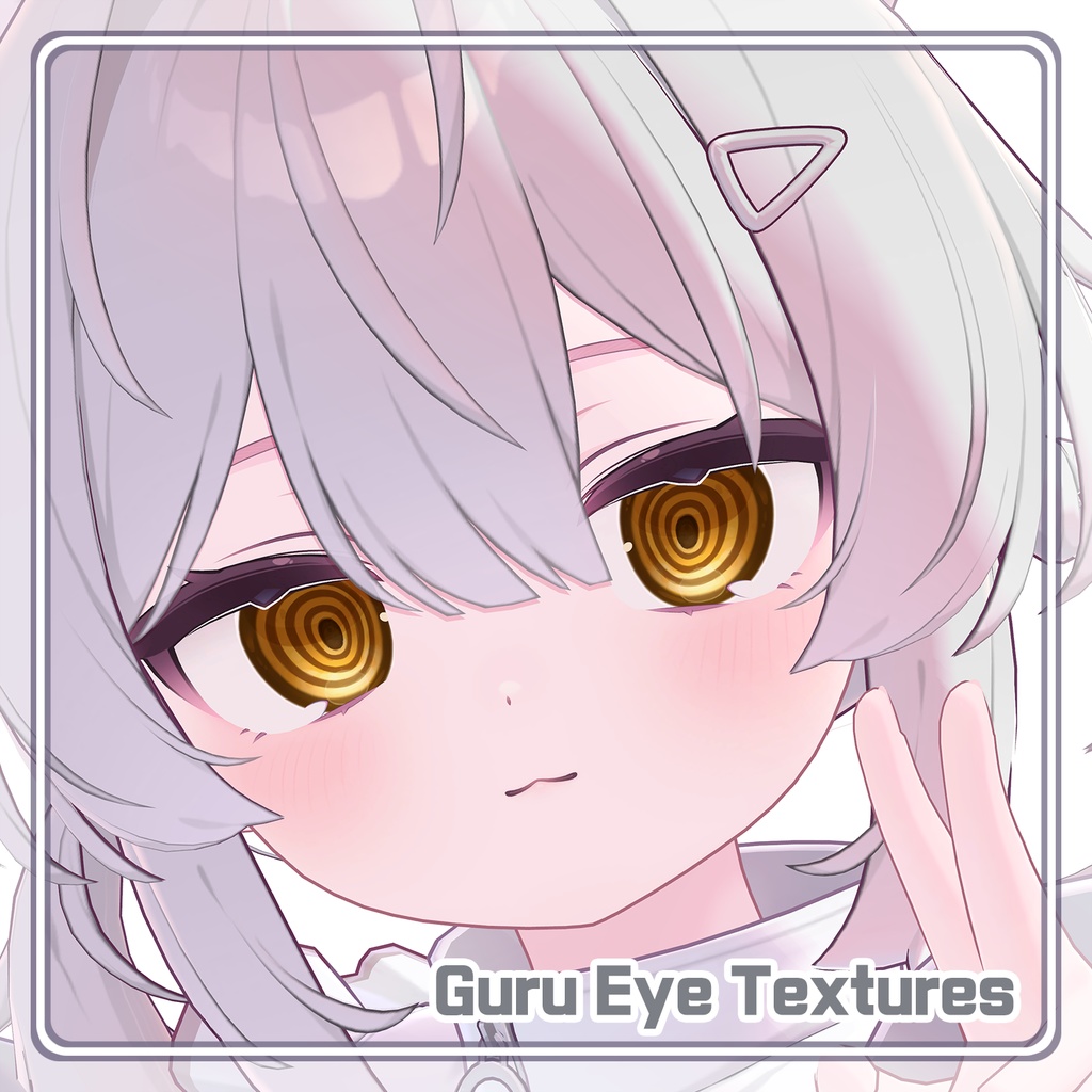 【21 Avatars】 Guru Eye Textures (6色 6Color)