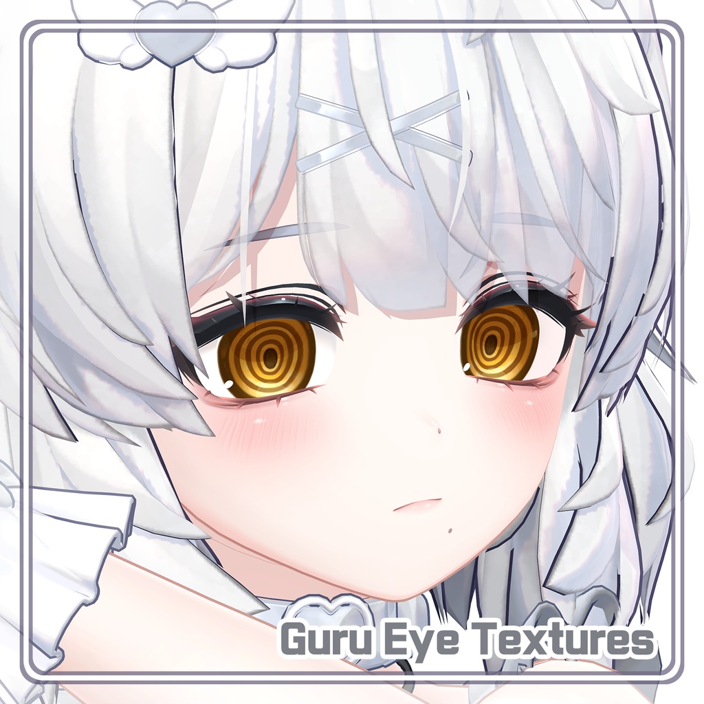 【22 Avatars】 Guru Eye Textures (6色 6Color)