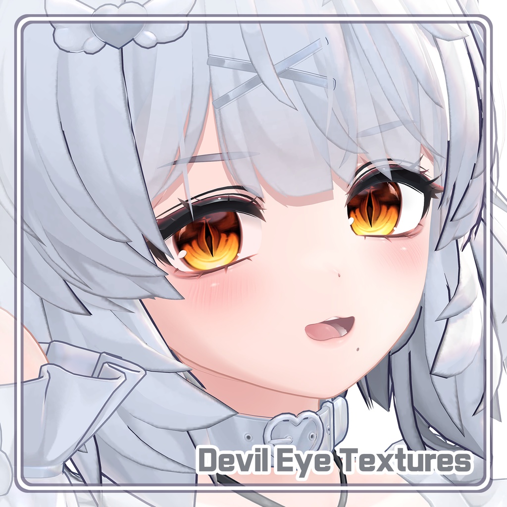 【22 Avatars】 Devil Eye Textures (8色 8Color)