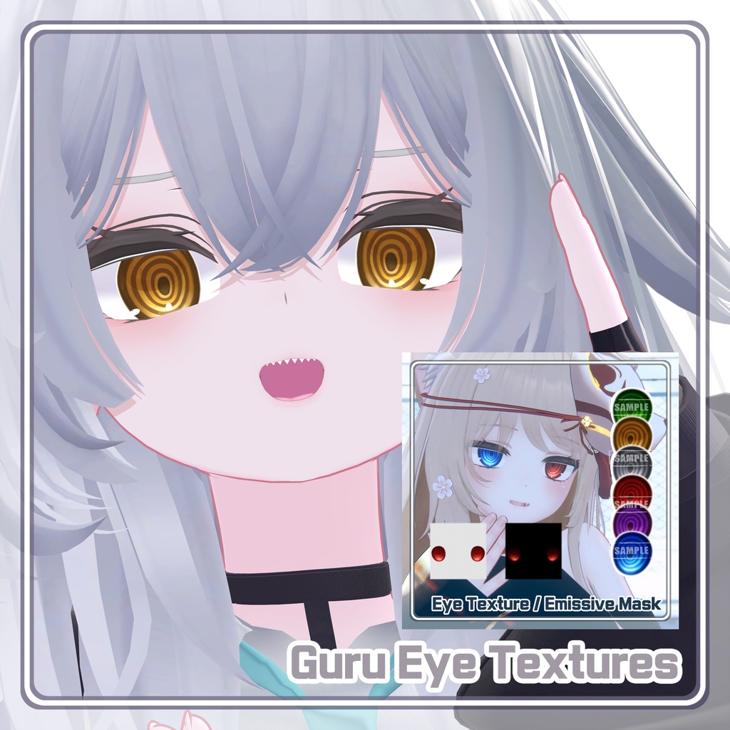 【ルルネ Rurune】 Eye Textures Pack