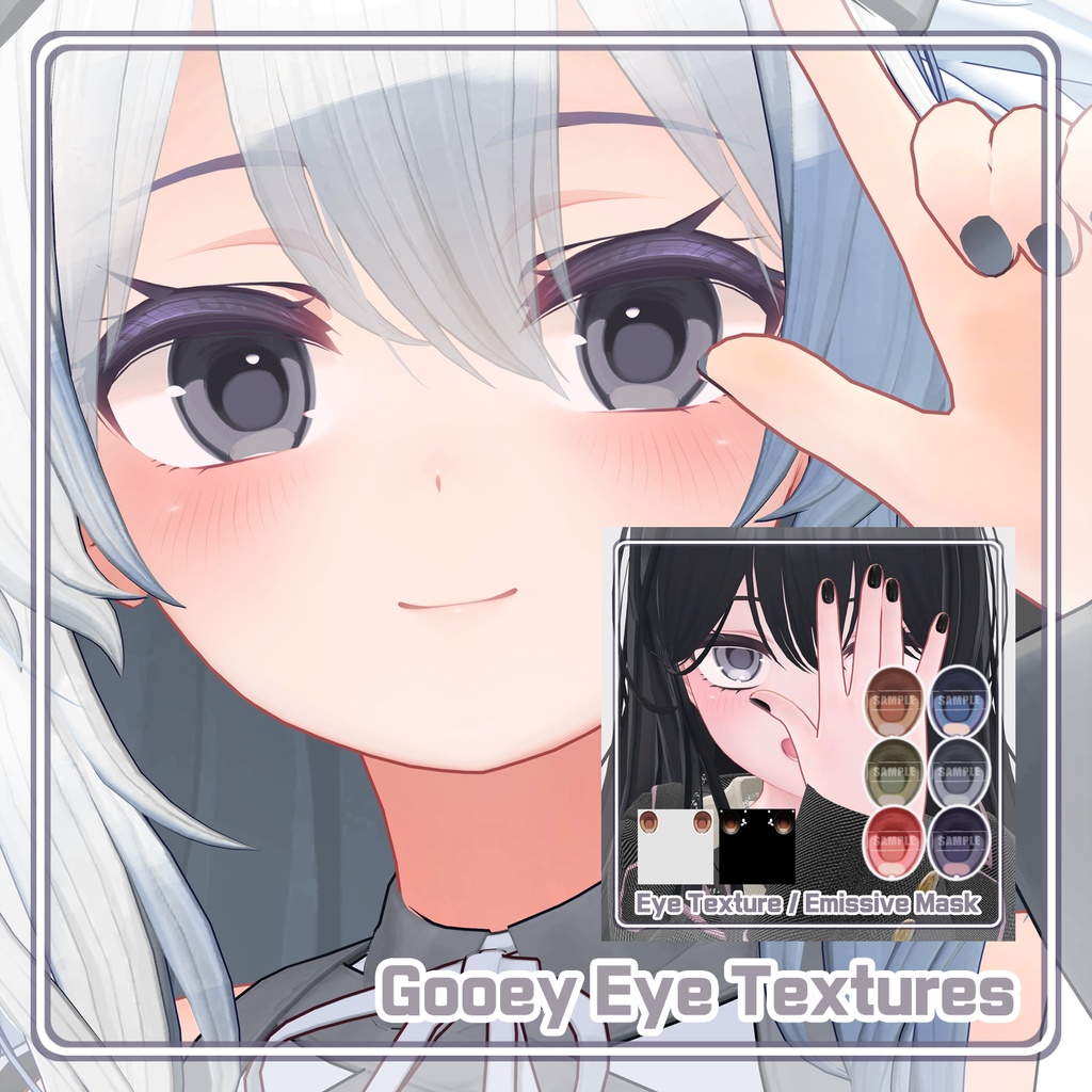 【桔梗 Kikyo】 Eye Textures Pack