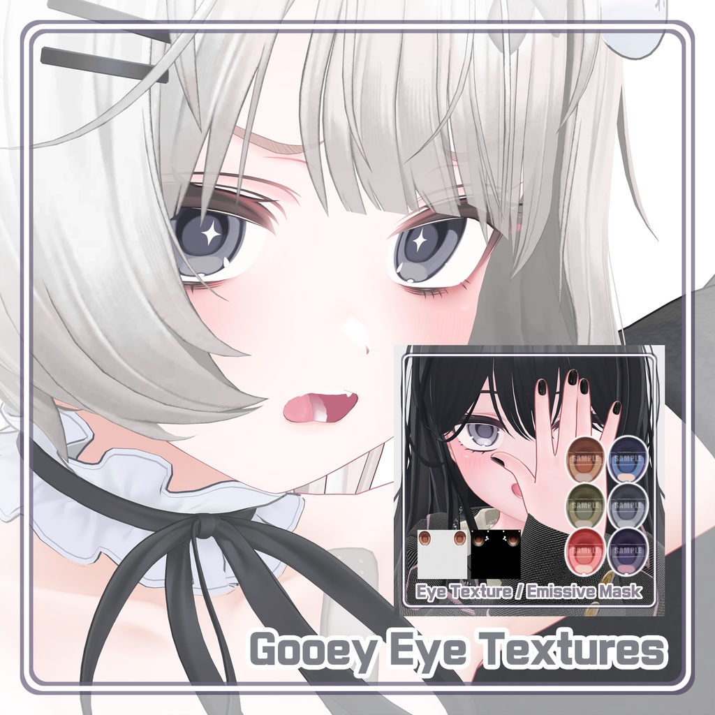 【ミルフィ Milfy】 Eye Textures Pack