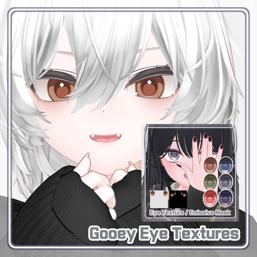 【真央 Mao】 Eye Textures Pack
