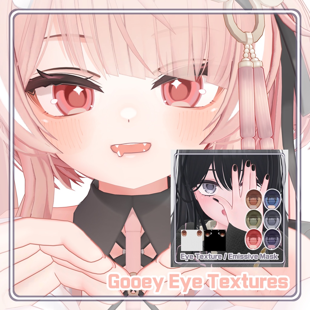 【イチゴ Ichigo】 Eye Textures Pack