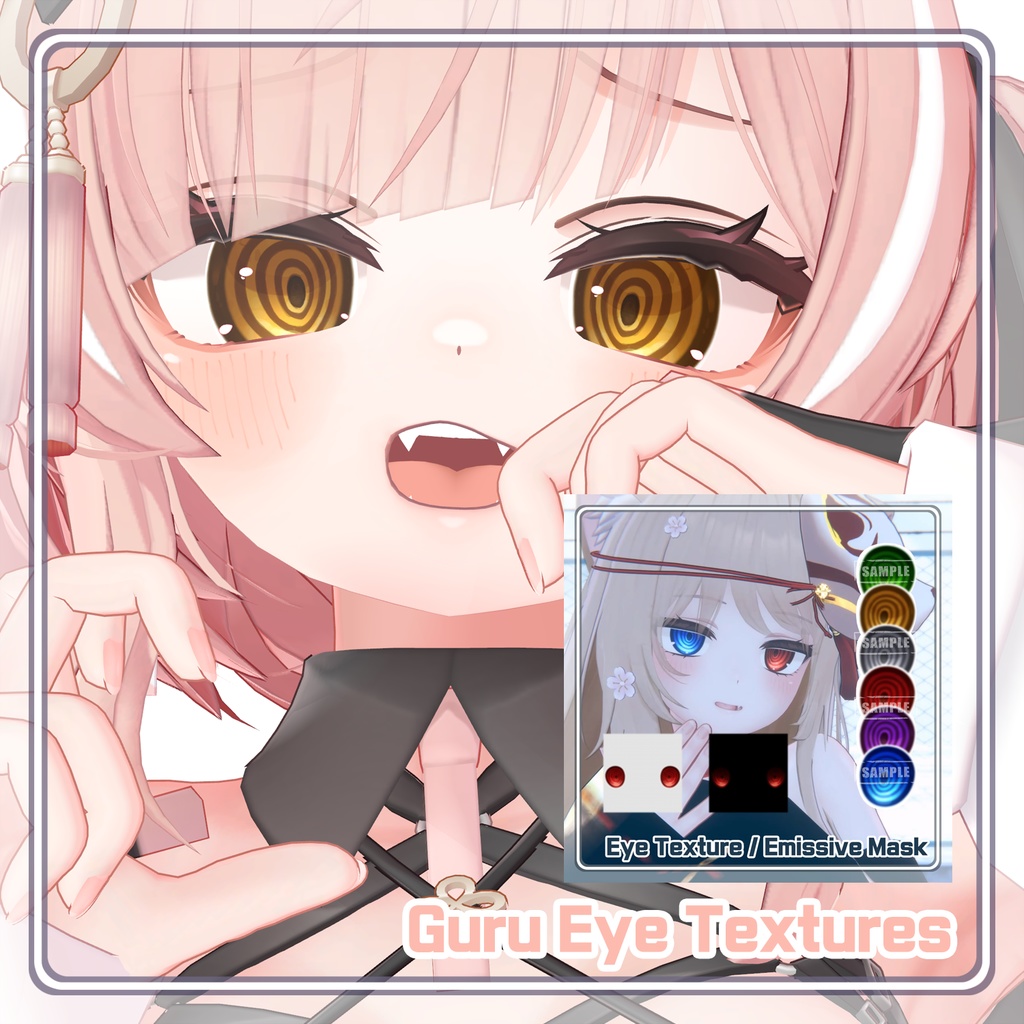 【イチゴ Ichigo】 Eye Textures Pack