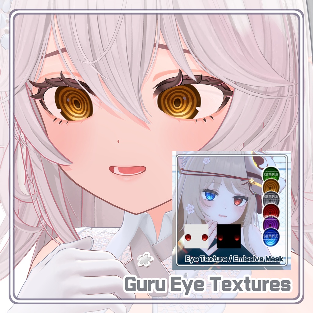 【リナシータ Rinasciita】 Eye Textures Pack