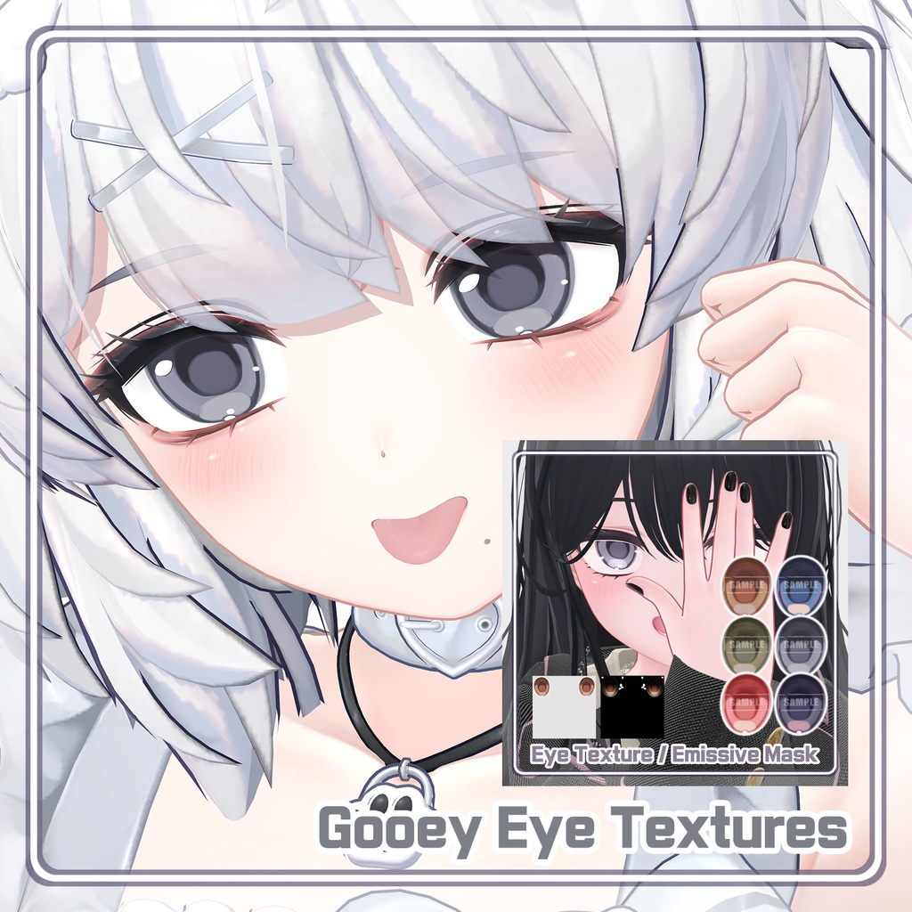 【クマリ Kumaly】 Eye Textures Pack