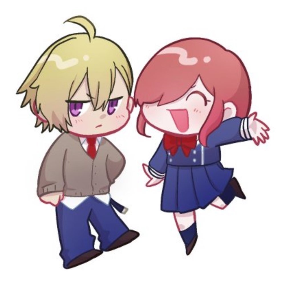 らぶりーヤンキー迅くんアクリルキーホルダー 迅＆さとり