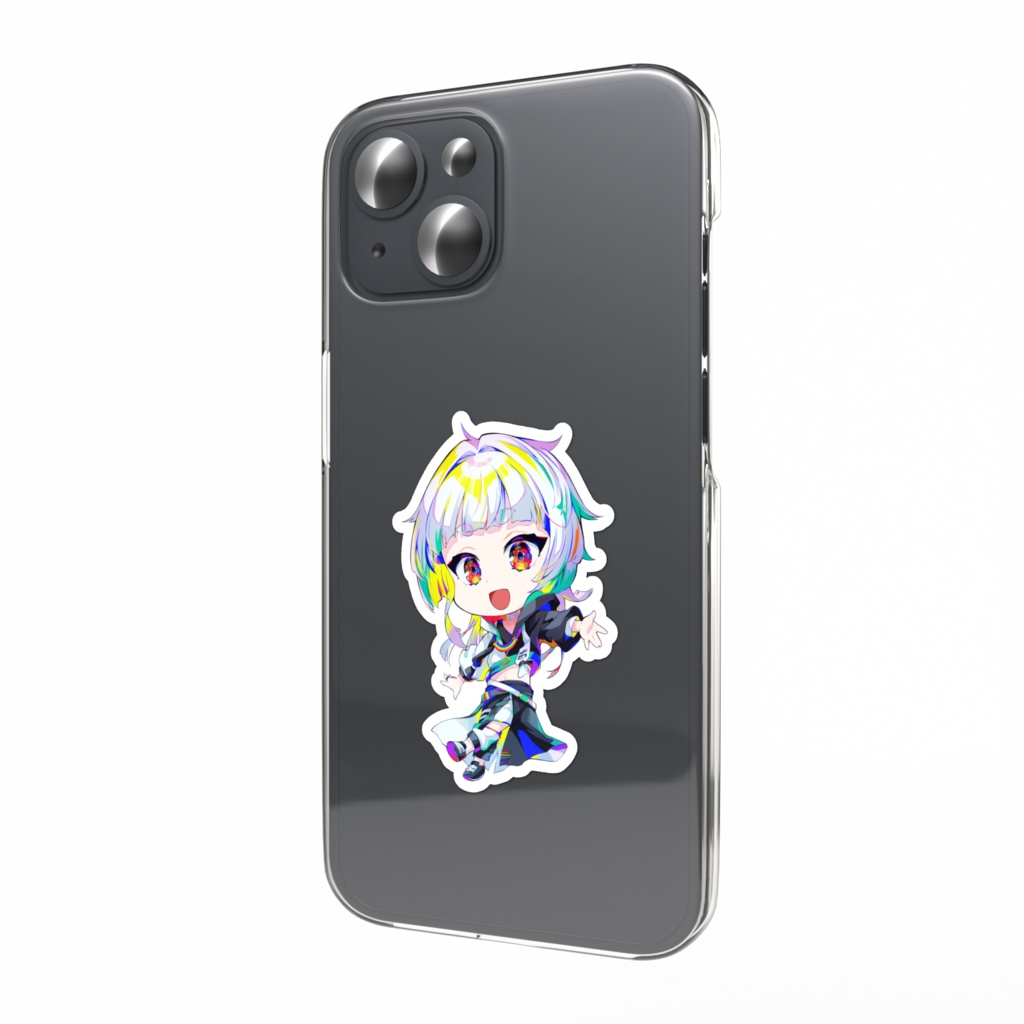 デフォルメスマホステッカー -単品 or 3枚セット-