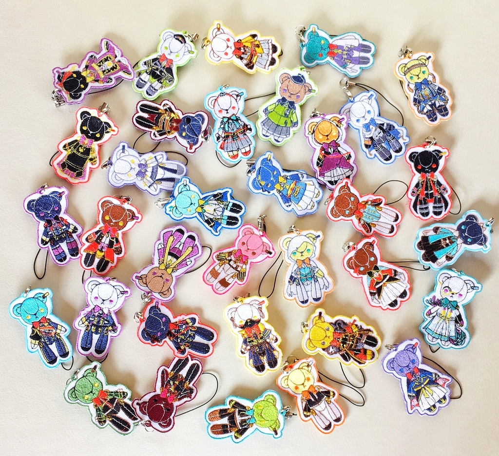 【ランダム】刺繍テディベア男士