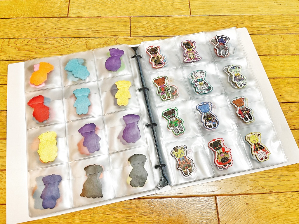 【ランダム】刺繍テディベア男士