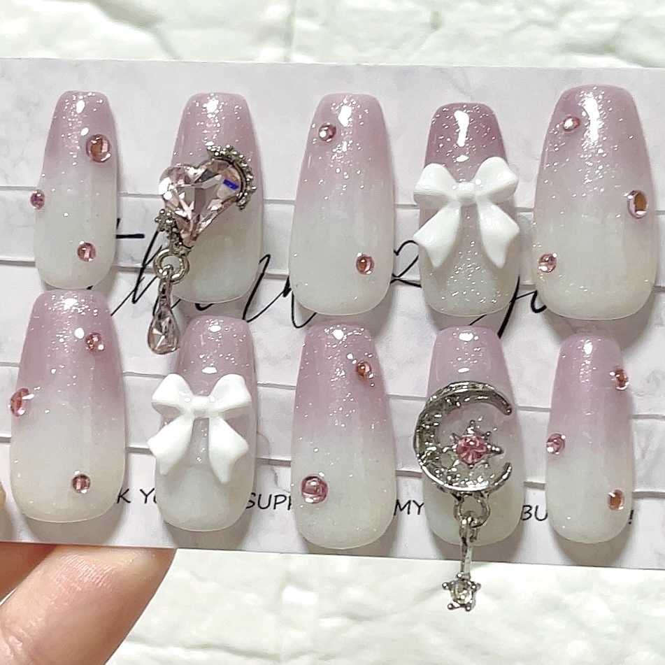 【ハンドメイド】ネイルチップ　ワンホン