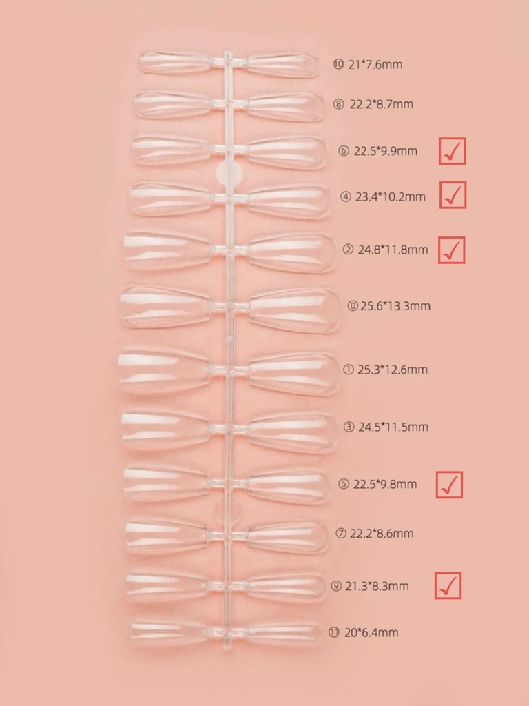 【ハンドメイド】ネイルチップ ワンホン