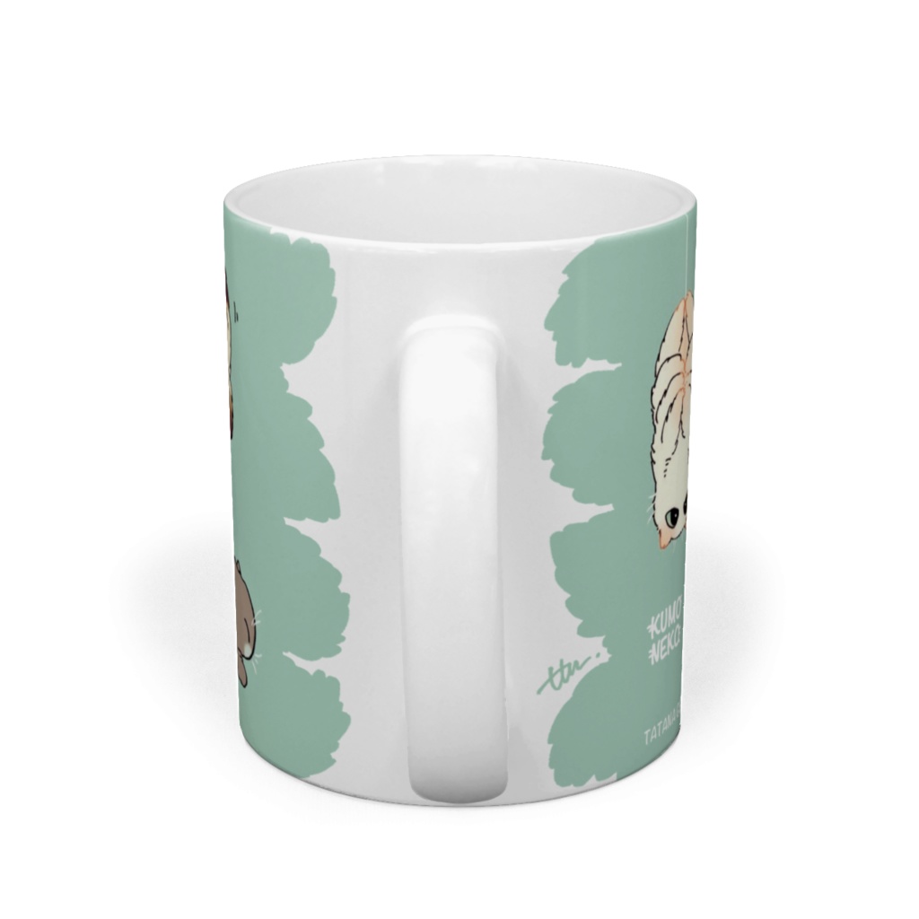 クモネコマグカップ