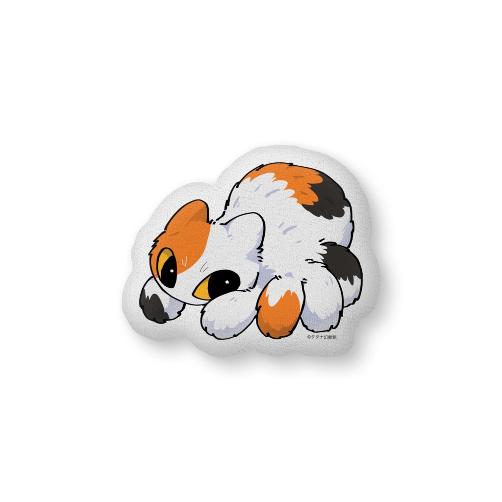 クモネコ ふかふかクッション