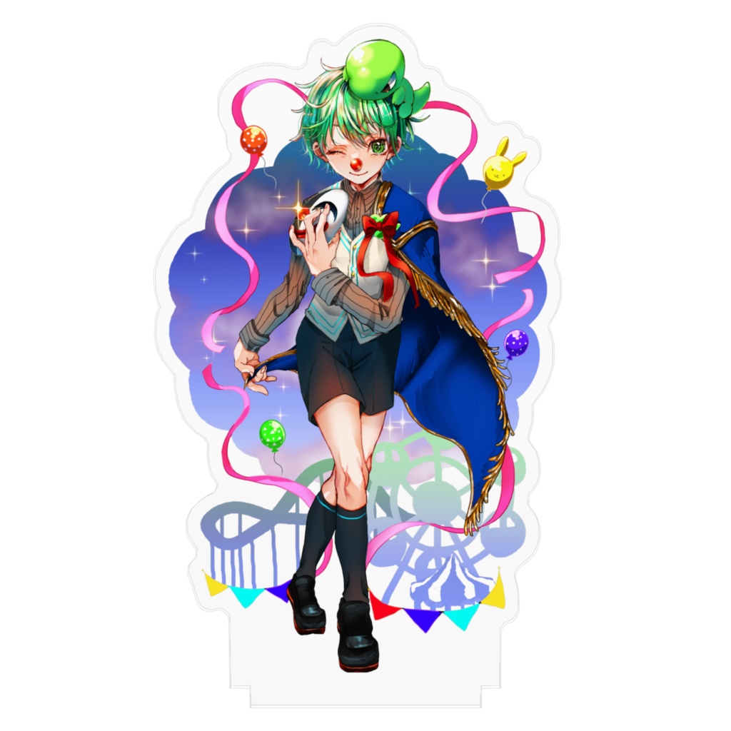 アクリルフィギュア - 100x100mm