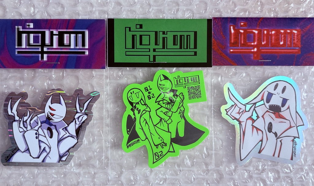 ふきげんごきげんステッカー