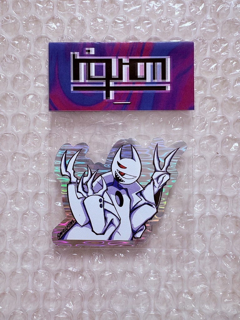 ふきげんごきげんステッカー