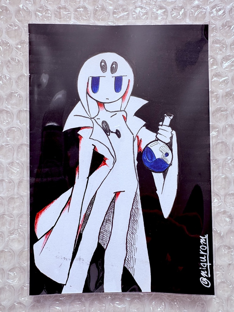 ハガキサイズ原画②(2号)