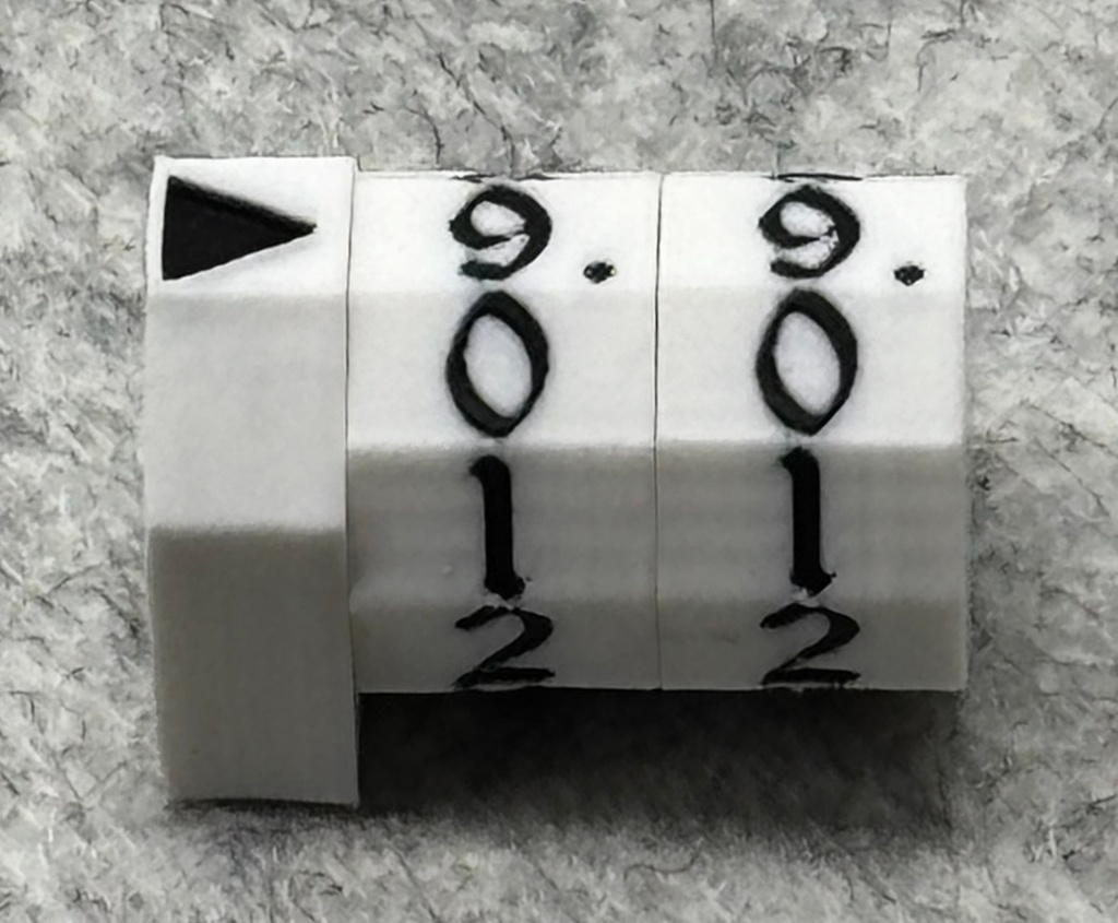 TCGライフカウンター/2桁表示(ホワイト)