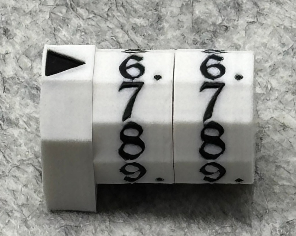 TCGライフカウンター/2桁表示(ホワイト)