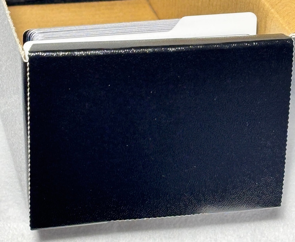 TCG横向きセパレーター/5色セット(白、黒、赤、緑、青)