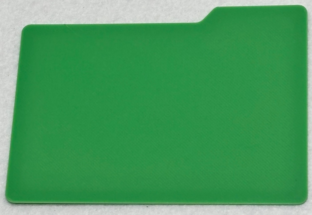 TCG横向きセパレーター/5色セット(白、黒、赤、緑、青)