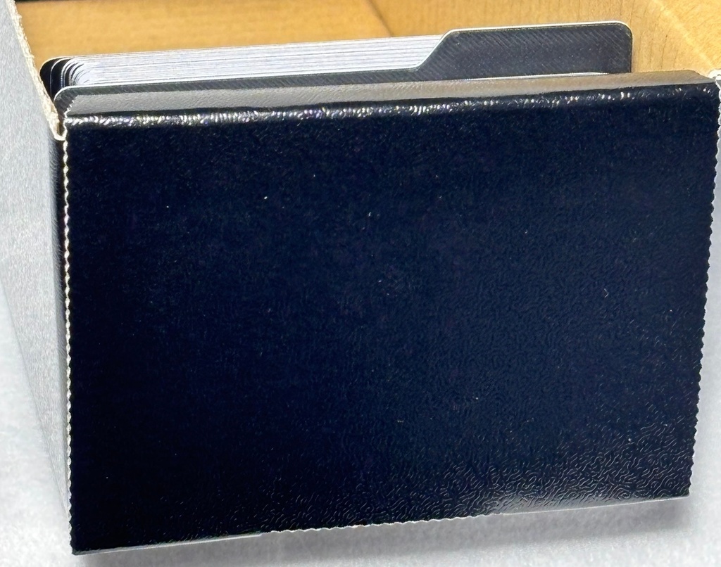 TCG横向きセパレーター/5色セット(白、黒、赤、緑、青)