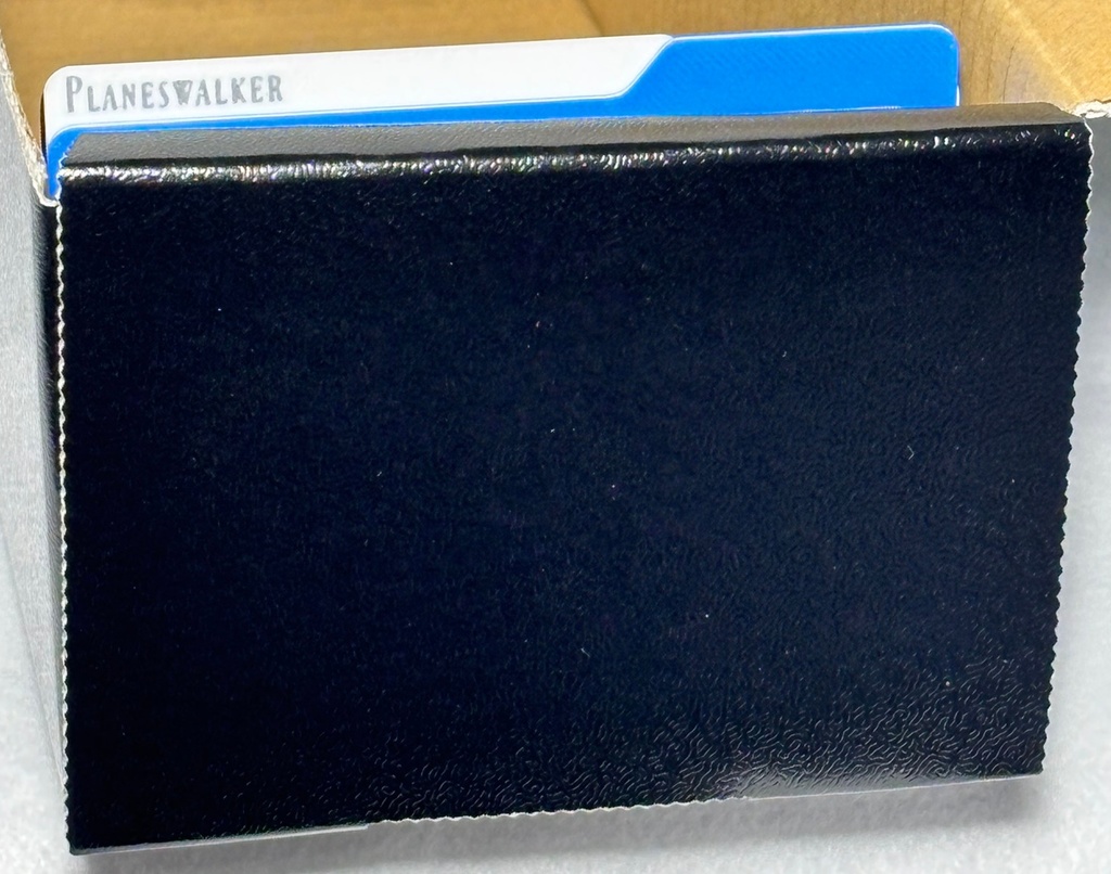 TCG横向きセパレーター/5色セット(白、黒、赤、緑、青)