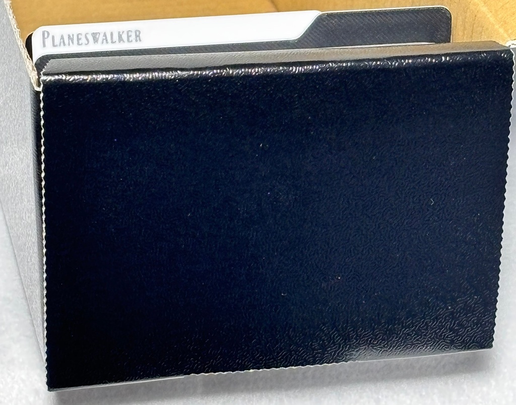 TCG横向きセパレーター/5色セット(白、黒、赤、緑、青)