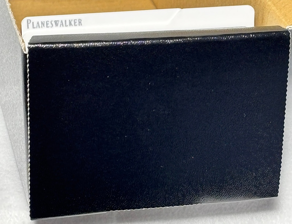 TCG横向きセパレーター/5色セット(白、黒、赤、緑、青)