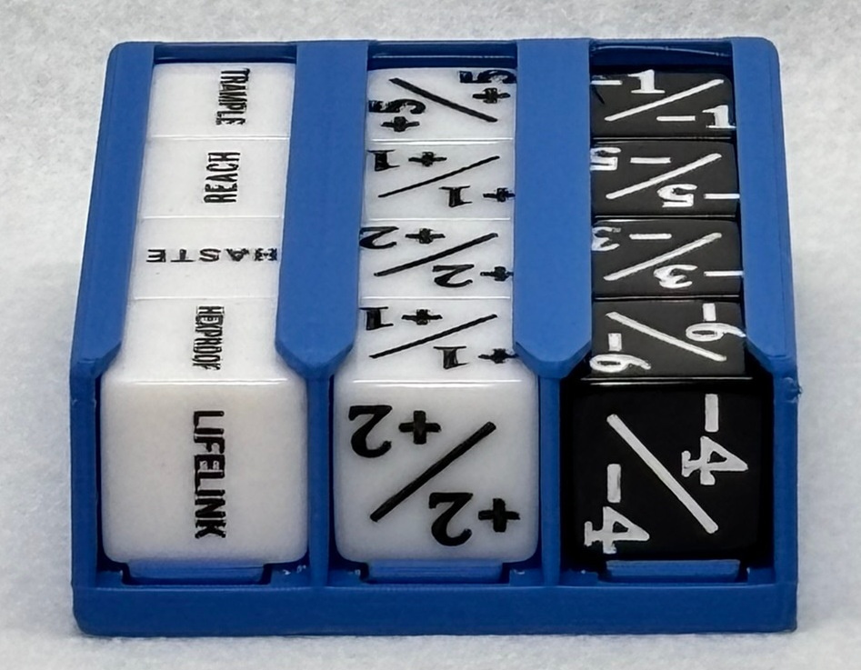 TCGデッキケース/オールインワンセット(ブルー)