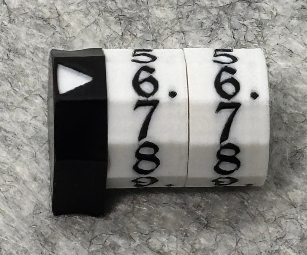 TCGライフカウンター/2桁表示(ブラック)