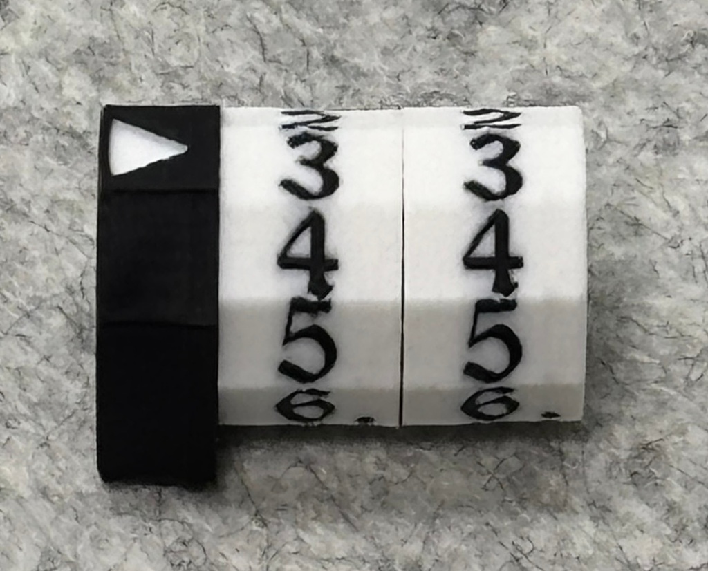 TCGライフカウンター/2桁表示(ブラック)