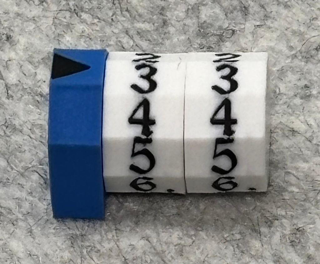 TCGライフカウンター/2桁表示(ブルー)