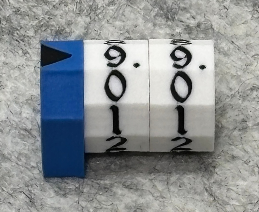 TCGライフカウンター/2桁表示(ブルー)