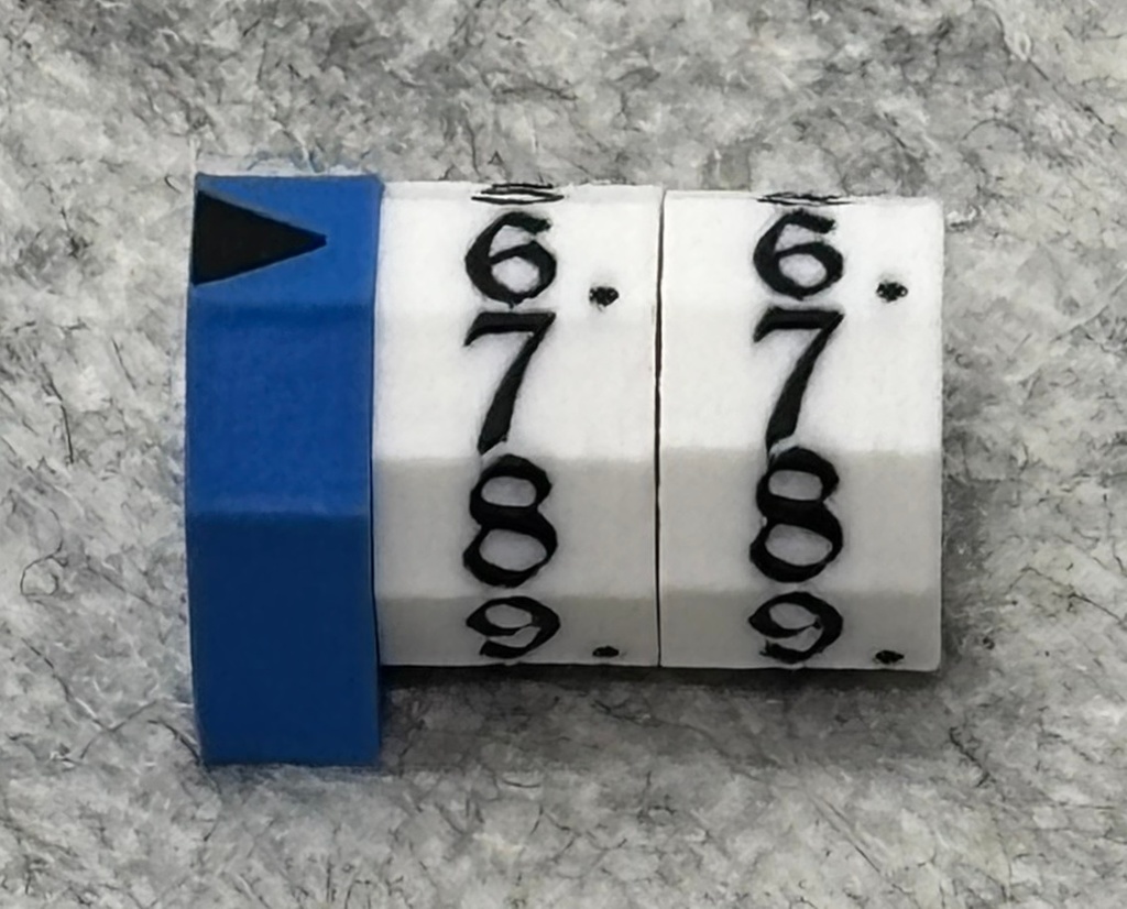 TCGライフカウンター/2桁表示(ブルー)