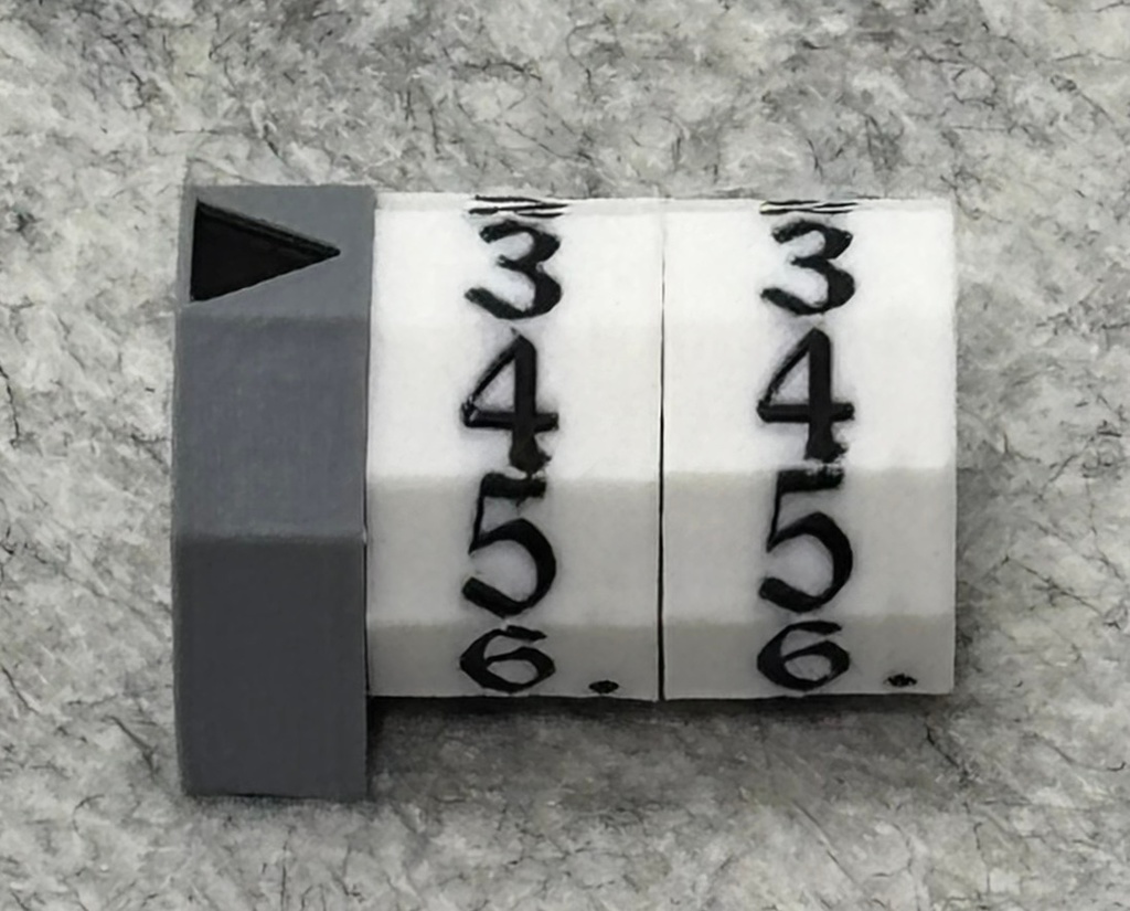 TCGライフカウンター/2桁表示(グレー)