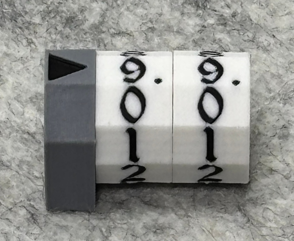 TCGライフカウンター/2桁表示(グレー)