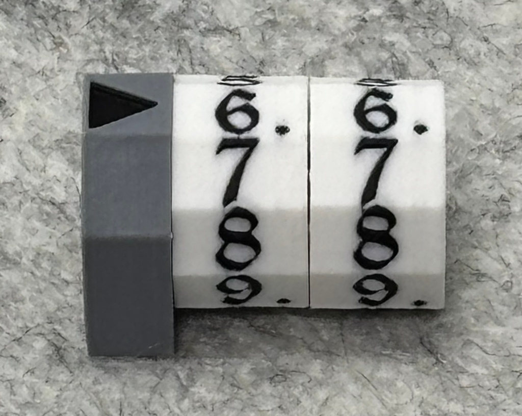 TCGライフカウンター/2桁表示(グレー)