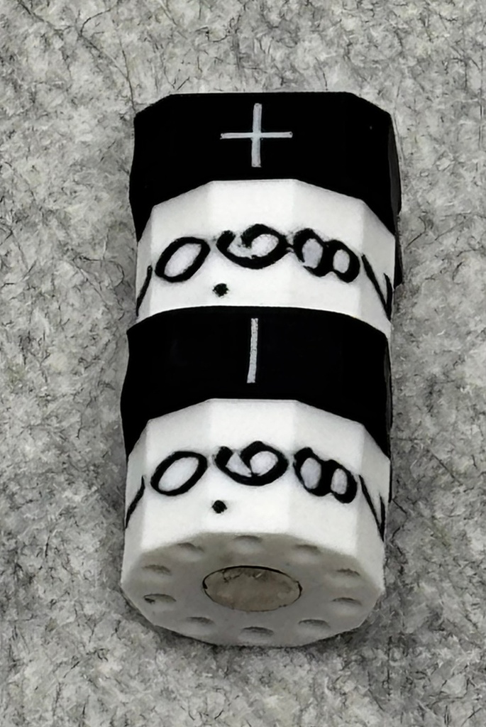 TCGスキルカウンター/1桁表示(ブラック)