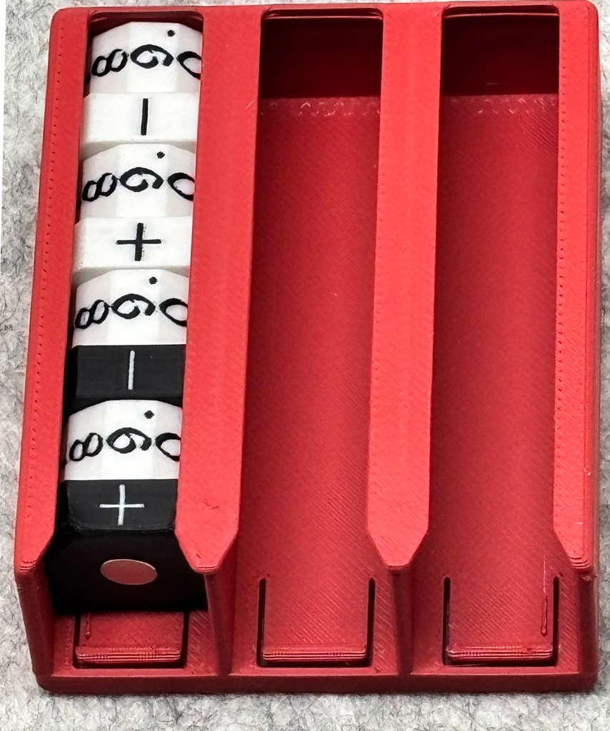 TCGスキルカウンター/1桁表示(ブラック)