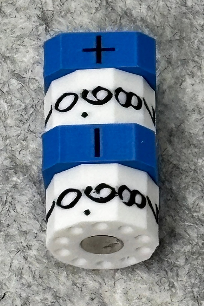 TCGスキルカウンター/1桁表示(ブルー)