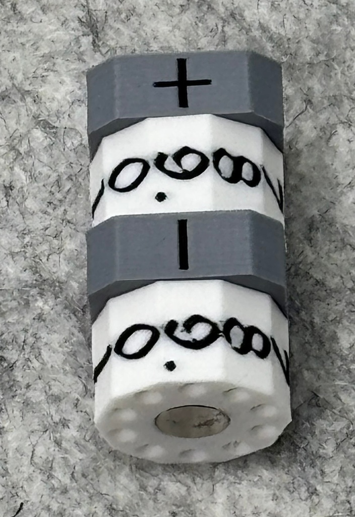 TCGスキルカウンター/1桁表示(グレー)