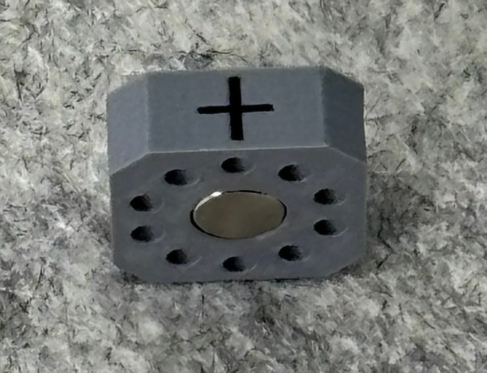 TCGスキルカウンター/1桁表示(グレー)