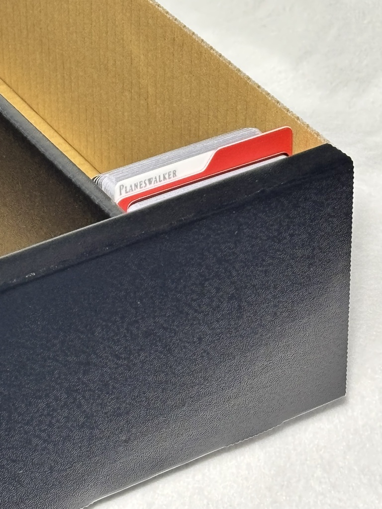 TCG縦向きセパレーター/5色セット(白、黒、赤、緑、青)