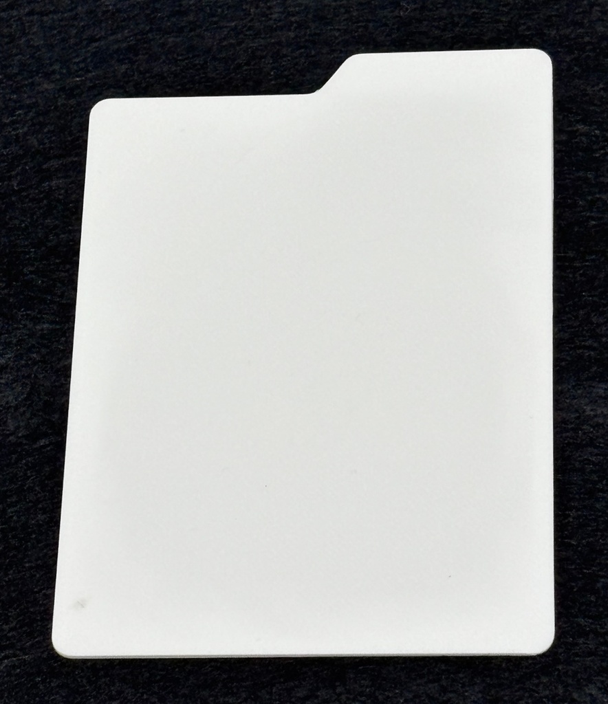 TCG縦向きセパレーター/5色セット(白、黒、赤、緑、青)