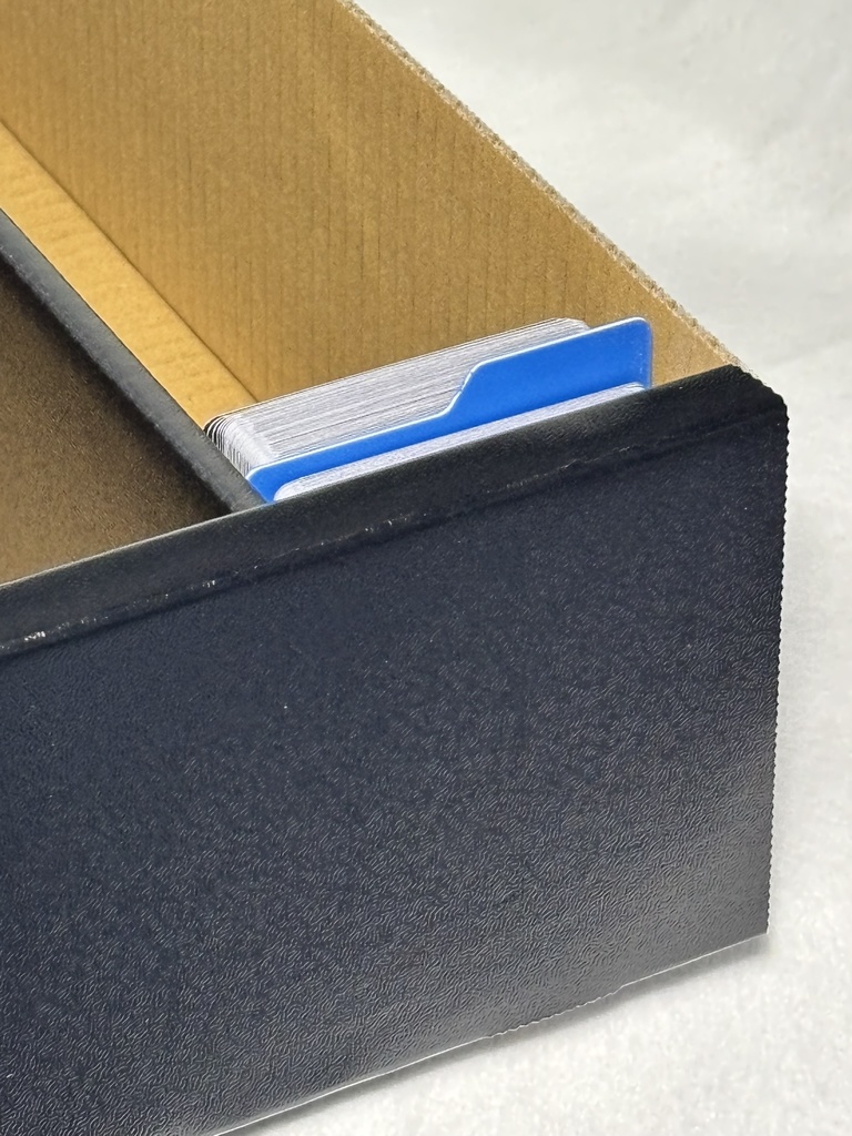 TCG縦向きセパレーター/5色セット(白、黒、赤、緑、青)