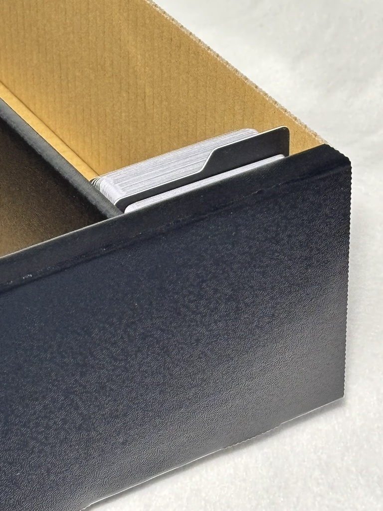 TCG縦向きセパレーター/5色セット(白、黒、赤、緑、青)